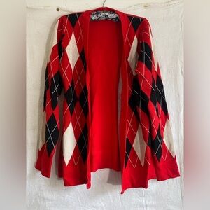 Urban CoCo Argyle Cardigan